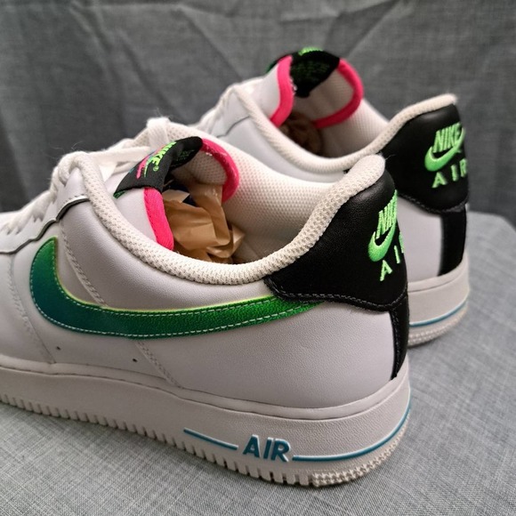 %Nike Air Force 1 \'07 LV8 White Aquamarine 2020 Size 11 Men / A 33 main image 11